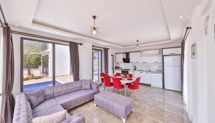 Açık Mutfak - Salon