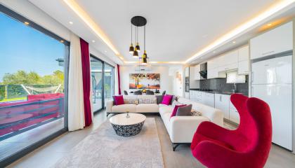 Açık Mutfak - Salon